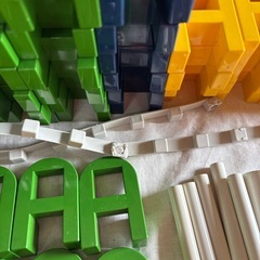 ブックローン たのしいリブロック プレートセット　作例集付き　リブロック　 知育玩具 　おもちゃ　 幼児　LiVELOCK　の画像
