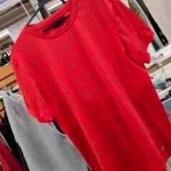 0505-125 Tシャツ　赤