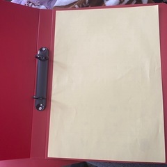 ２穴　リングファイル　１０冊の画像