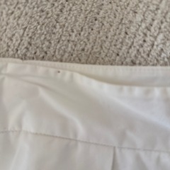 ZARA白スカート風パンツの画像
