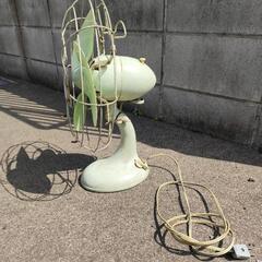 ミツビシ　レトロ扇風機の画像
