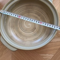 銀峯陶器 土鍋 萬古焼 花三島の画像