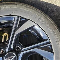 値下タントカスタム ノーマルタイヤ ホイール付き4本の画像