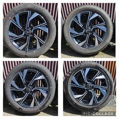 値下タントカスタム ノーマルタイヤ ホイール付き4本の画像