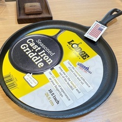 3A7066【ロッジ】ラウンドグリドル 10-1/2インチ L9OG3