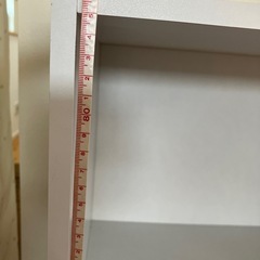 カラーボックス白3段　2つまとめての画像