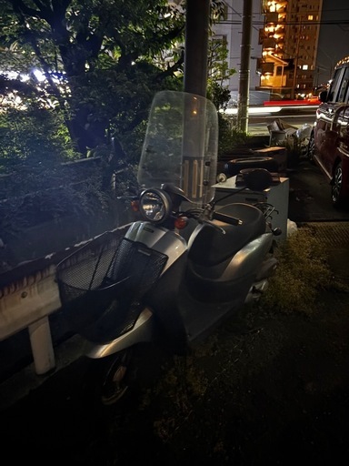 【最終値下げ】原付バイク　ホンダ　TODAY　風防スクリーン付き