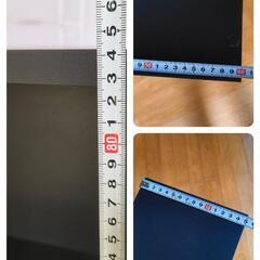 本棚　4段　黒　ブラック　コミック本などにいかが？の画像