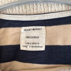 Heart MarketボーダーＴシャツの画像