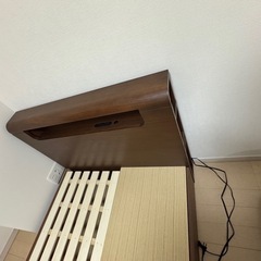ニトリ　ベットフレーム　シングルサイズ
の画像