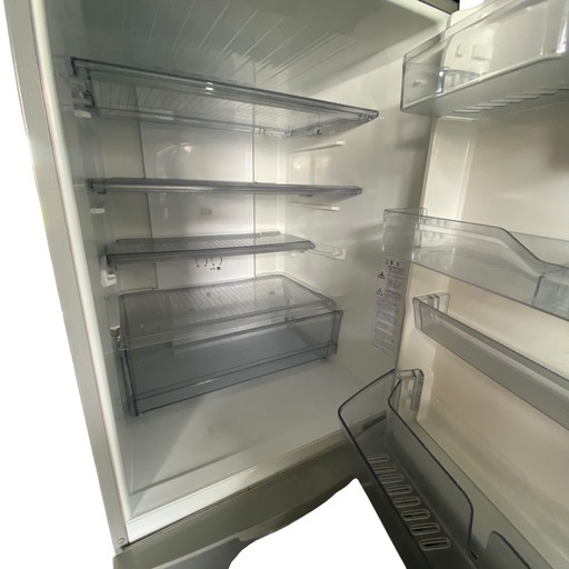 ジ0505-3 AQUA アクア 2018年製 ノンフロン冷凍冷蔵庫 355L AQR-H36G(S