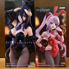 【新品未開封】オーバーロード　アルベド　シャルティア　バニー　黒　赤