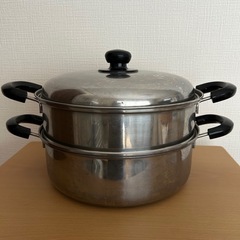 決まりました
》蒸し器