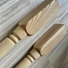 ろくろ飾り柱 木材 ロクロ DIY 端材の画像