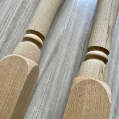 ろくろ飾り柱 木材 ロクロ DIY 端材の画像