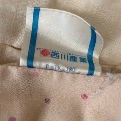 取りに来てくれる方に差し上げます。夏掛け綿布団、タオルケット、ファスナー付シーツセットの画像