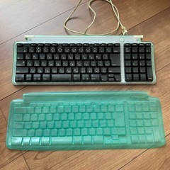 iMacキーボード　緑