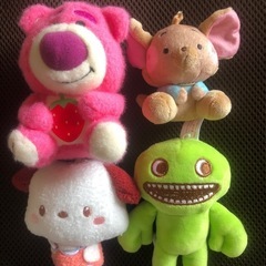 【無料】ぬいぐるみ小4点