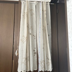 カーテン 亀模様 縦約140センチ　横約130センチ