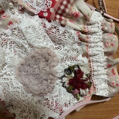ハンドメイドのポシェットの画像