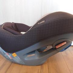 【お引渡し決定】ミニマグランデ 限定デザイン チャイルドシート ミッキー 焦げ茶色の画像