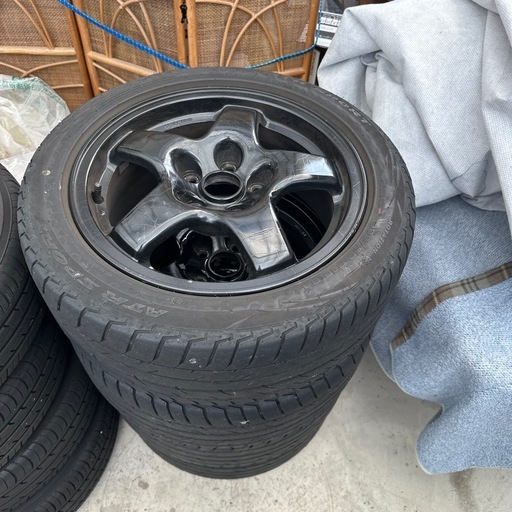 スカイライン　R32 タイプM ホイールセット　タイヤ付 ATR SPORT