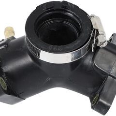 【新品・未使用】ヤマハ 用 ドラッグスター インテークマニホールド YAMAHA 用 DragStar 250/5KR インテーク マニホールド ホースバンド 付 キャブレターの画像