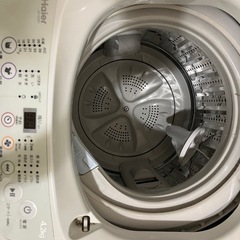 洗濯機　ハイアール　4.2kgの画像