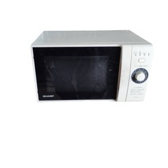 ジ0505-4 SHARP 電子レンジ  白色 ヘルツフリー RE-TM18 21年製  動作確認済