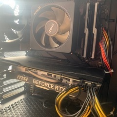 自作ゲーミングPC Ryzen7 3700x rtx2070 super搭載の画像