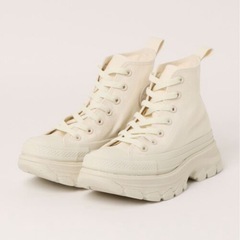  新品 希少 オールホワイトモデル converse トレックウエーブ