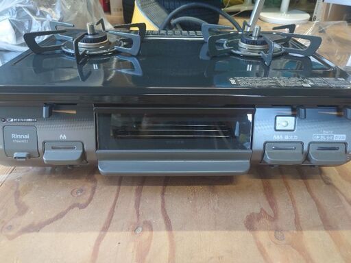 【美品】プロパンガス用ガスコンロ　リンナイRT64JH6S2
