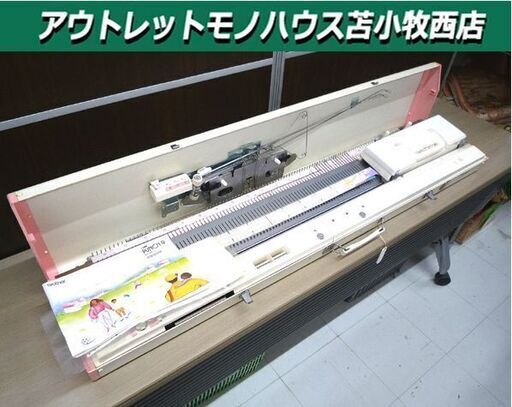 現状品 編み機 ブラザー PUNCH9 KH-260 brother 中古 説明書付き 苫小牧西店