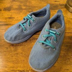 Allbirds Kid ウールランナー ブルー 18cm