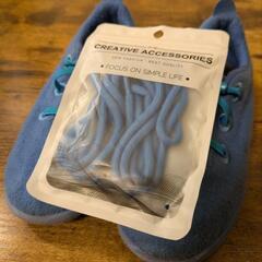 Allbirds Kid ウールランナー ブルー 18cmの画像