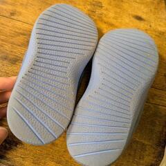 Allbirds Kid ウールランナー ブルー 18cmの画像