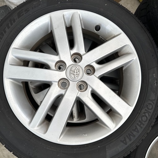 トヨタ　ラクティス NCP120 純正アルミホイール　セット　ヨコハマタイヤ付 トヨタ ラクティス NCP120 純正アルミホイール セット ヨコハマ