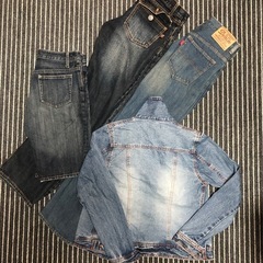 160サイズ デニムGジャン等4点おまとめの画像