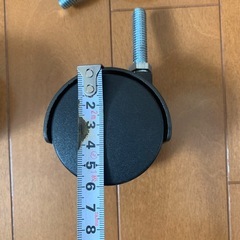 スチールラック用キャスター 4個セットの画像