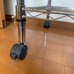 スチールラック用キャスター 4個セットの画像