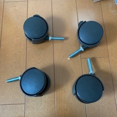スチールラック用キャスター 4個セット