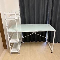 デスク(棚付き)