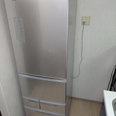 東芝★冷凍冷蔵車426L★形名GR-H43GL（S）★2015年製★美品