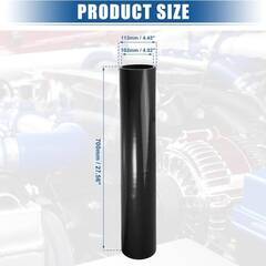 【新品・未使用】カーストレートシリコーンカプラー ターボパイプ交換用 ユニバーサル 長さ700 mm ブの画像
