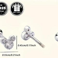 【新品】 925純銀★ピアス★2個セット★プレゼントに♪の画像