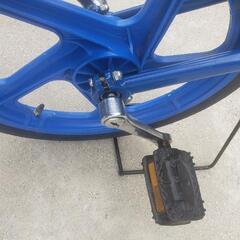 Blue Unicycle