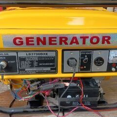 GENERATOR 　ガソリン発電機　 LB3700DXEの画像