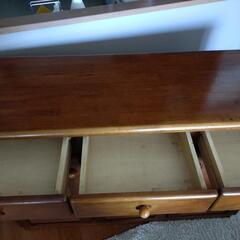 KOIZUMI製木製家具　キッチン収納　の画像