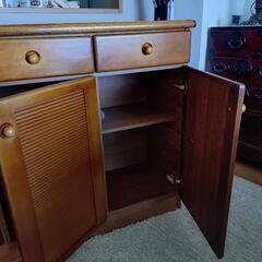 KOIZUMI製木製家具　キッチン収納　の画像