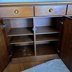 KOIZUMI製木製家具　キッチン収納　の画像